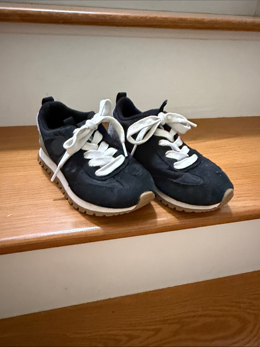 Cat & Jack Black and White Kids Sneakers